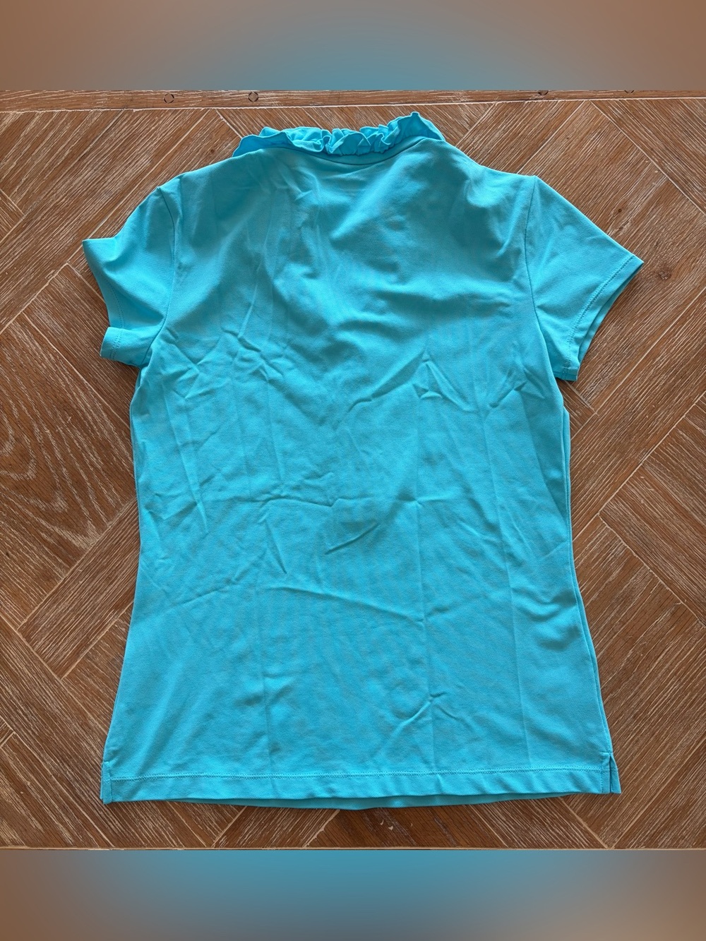 NWT Lilly Pulitzer UPF 50+ Luxletic Frida Ruffle Polo - Picture 3 of 5